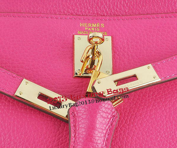 Hermes Kelly 32cm Shoulder Bags Rosy Grainy Leather Gold Hermes Kelly 32cm Shoulder Bags Rosy Grainy Leather Gold