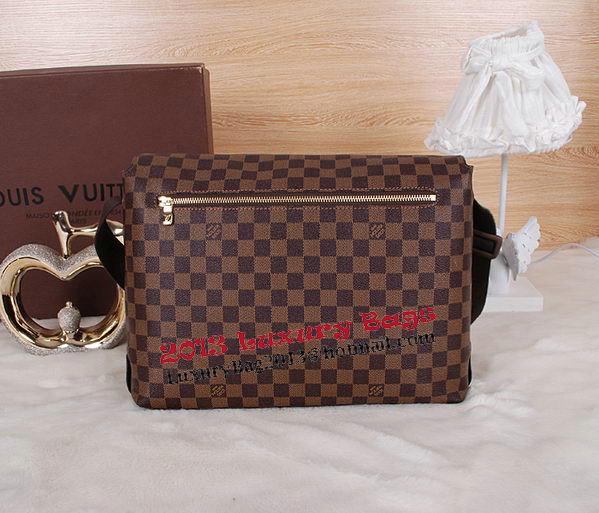 Louis Vuitton N51212 Damier Ebene Canvas Brooklyn GM Bag Louis Vuitton N51212 Damier Ebene Canvas Brooklyn GM Bag