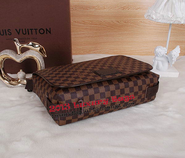Louis Vuitton N51212 Damier Ebene Canvas Brooklyn GM Bag Louis Vuitton N51212 Damier Ebene Canvas Brooklyn GM Bag
