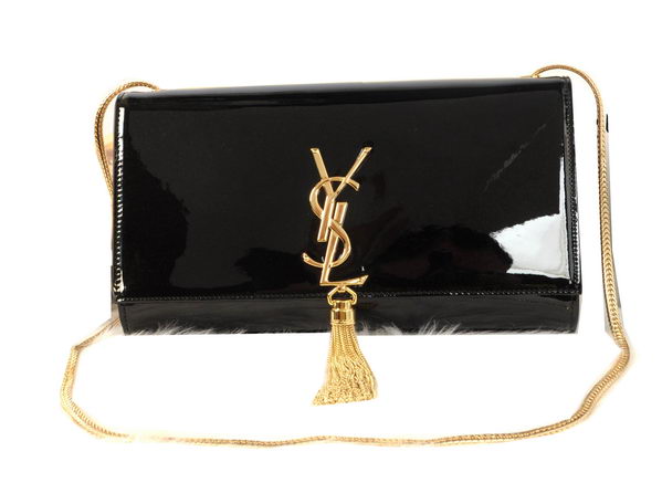 YSL Monogramme Cross-body Shoulder Bag Patent Leather Y311214 Black YSL Monogramme Cross-body Shoulder Bag Patent Leather Y311214 Black