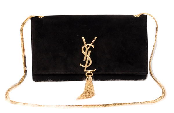 YSL Monogramme Cross-body Shoulder Bag Suede Leather Y311214 Black YSL Monogramme Cross-body Shoulder Bag Suede Leather Y311214 Black