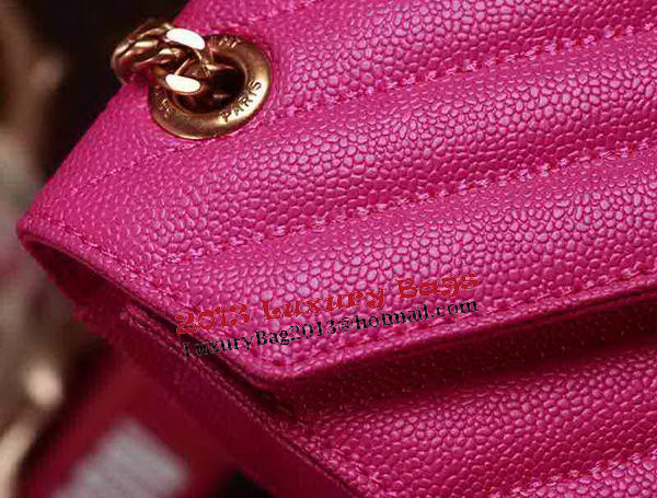 Saint Laurent Classic Monogramme Cannage Pattern Flap Bag Y5480 Rose Saint Laurent Classic Monogramme Cannage Pattern Flap Bag Y5480 Rose