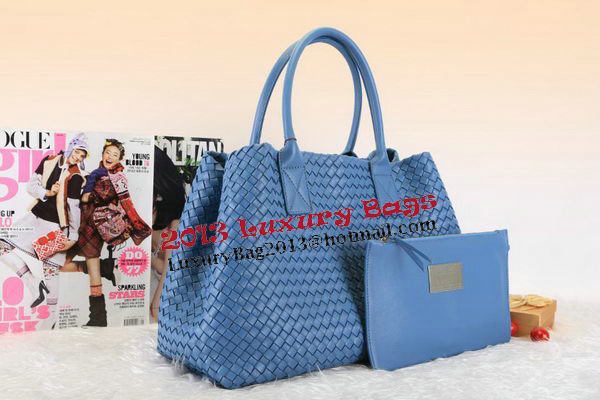 Bottega Veneta Cabat Medium Tote Bags BV5211 Light Blue Bottega Veneta Cabat Medium Tote Bags BV5211 Light Blue