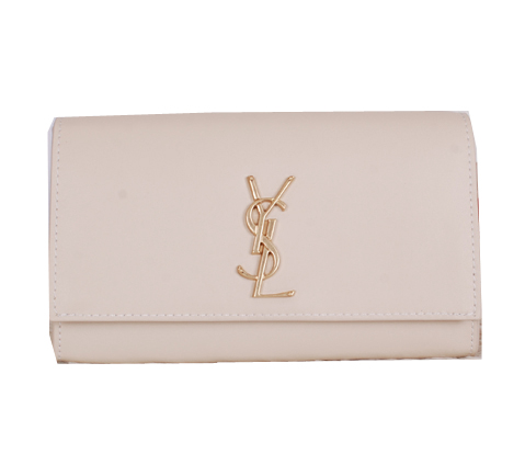 Yves Saint Laurent Classic Monogramme Clutch Y7131 OffWhite Yves Saint Laurent Classic Monogramme Clutch Y7131 OffWhite