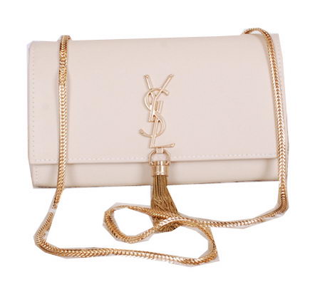 Yves Saint Laurent Monogramme Cross-body Shoulder Bag Y7130 OffWhite Yves Saint Laurent Monogramme Cross-body Shoulder Bag Y7130 OffWhite