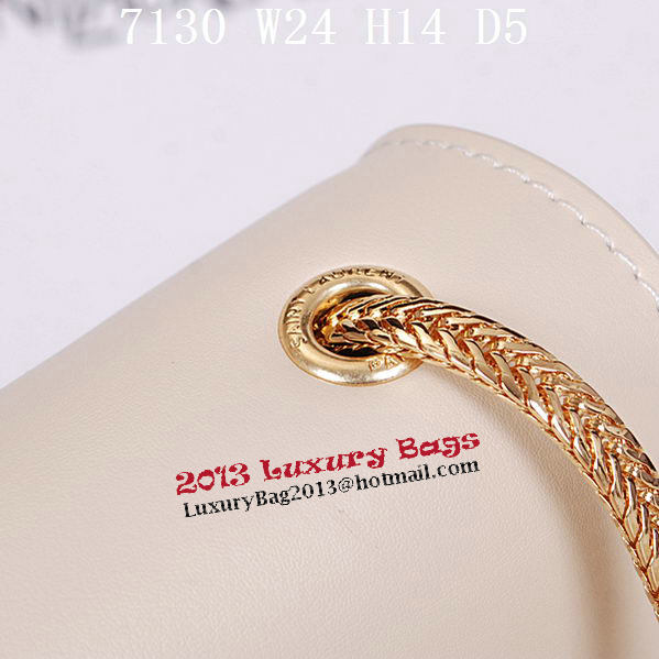 Yves Saint Laurent Monogramme Cross-body Shoulder Bag Y7130 OffWhite Yves Saint Laurent Monogramme Cross-body Shoulder Bag Y7130 OffWhite