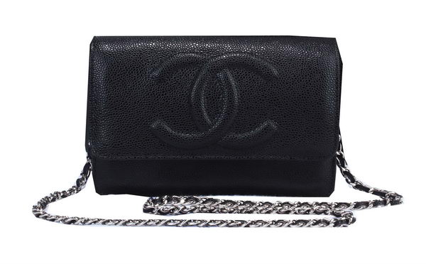 Chanel Cannage Pattern Leather Flap Shoulder Bag A8892 Black Chanel Cannage Pattern Leather Flap Shoulder Bag A8892 Black