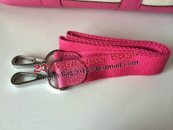 Hermes Garden Party 30CM Bag Canvas Leather H11S Rosy Hermes Garden Party 30CM Bag Canvas Leather H11S Rosy