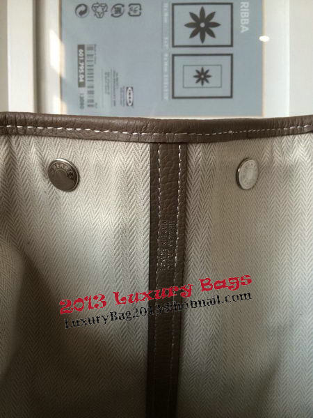 Hermes Garden Party 36CM Bag Canvas Leather H11M Grey Hermes Garden Party 36CM Bag Canvas Leather H11M Grey