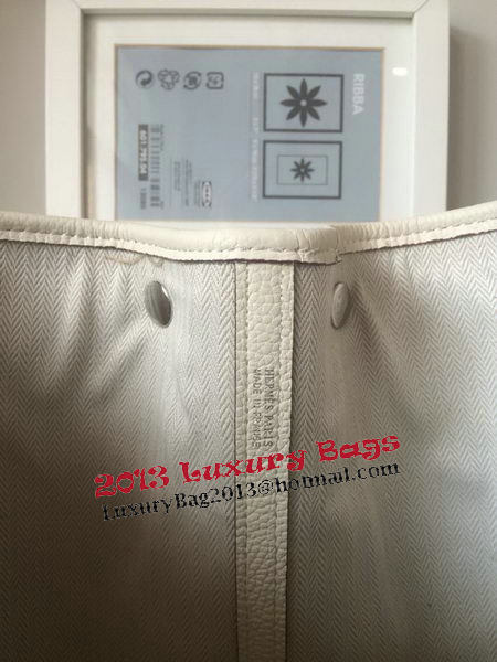 Hermes Garden Party 36CM Bag Canvas Leather H11M OffWhite Hermes Garden Party 36CM Bag Canvas Leather H11M OffWhite