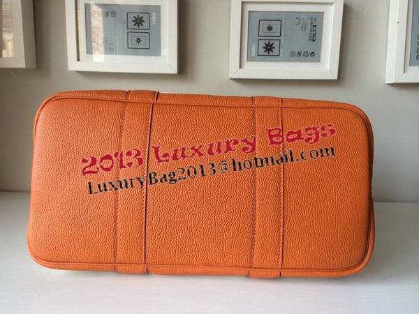 Hermes Garden Party 36CM Bag Canvas Leather H11M Orange Hermes Garden Party 36CM Bag Canvas Leather H11M Orange