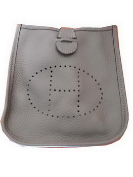 Hermes mini Evelyne Messenger Bag H1608S Grey Hermes mini Evelyne Messenger Bag H1608S Grey