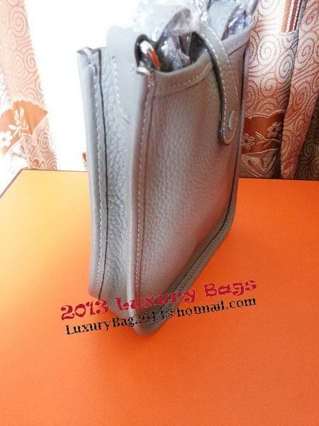 Hermes mini Evelyne Messenger Bag H1608S Grey Hermes mini Evelyne Messenger Bag H1608S Grey