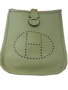 Hermes mini Evelyne Messenger Bag H1608S Light Green Hermes mini Evelyne Messenger Bag H1608S Light Green