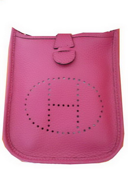 Hermes mini Evelyne Messenger Bag H1608S Rosy Hermes mini Evelyne Messenger Bag H1608S Rosy