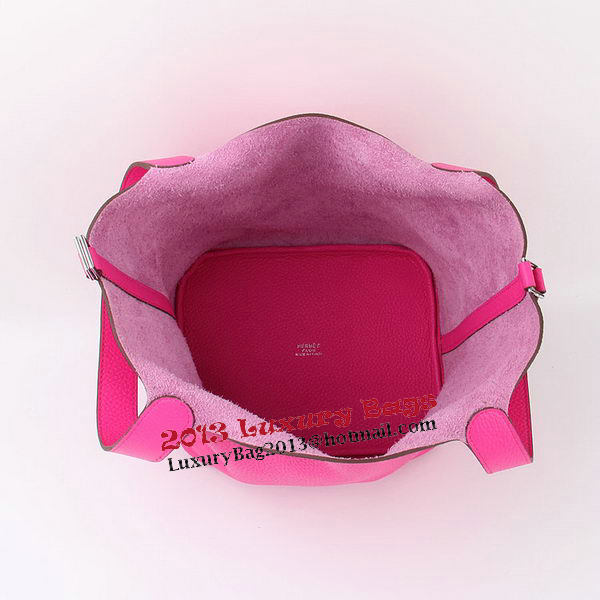 Hermes Picotin Lock MM Bag in Original Leather H8616 Rose Hermes Picotin Lock MM Bag in Original Leather H8616 Rose