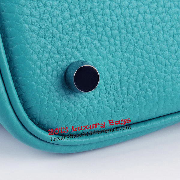 Hermes Picotin Lock PM Bag in Clemence Leather H8615 Green Hermes Picotin Lock PM Bag in Clemence Leather H8615 Green