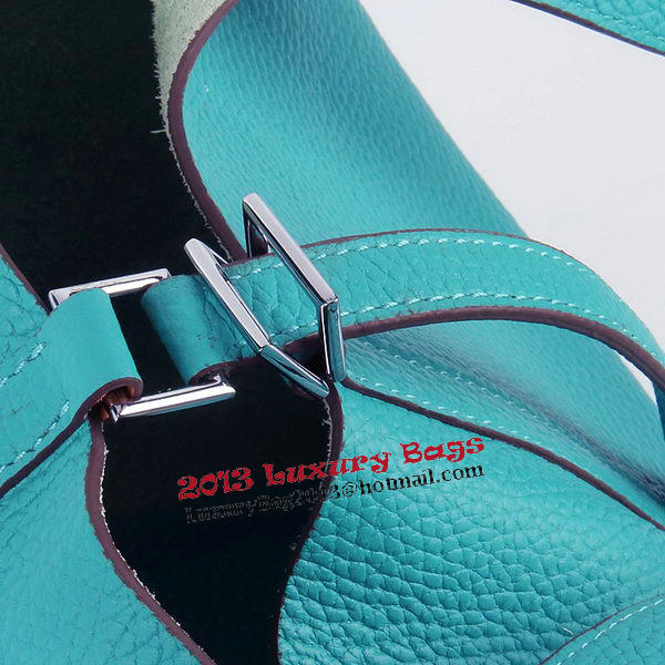 Hermes Picotin Lock PM Bag in Clemence Leather H8615 Green Hermes Picotin Lock PM Bag in Clemence Leather H8615 Green