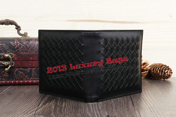 Bottega Veneta Intrecciato Nappa Wallet BV6815 Black Bottega Veneta Intrecciato Nappa Wallet BV6815 Black