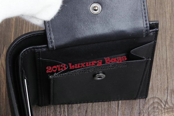 Bottega Veneta Intrecciato Nappa Wallet BV6815 Black Bottega Veneta Intrecciato Nappa Wallet BV6815 Black