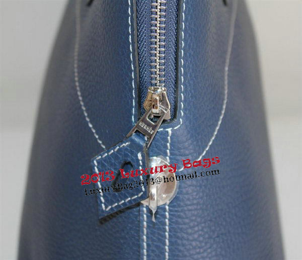 Hermes Bolide 37CM Calfskin Leather Tote Bags H509084 Royal Hermes Bolide 37CM Calfskin Leather Tote Bags H509084 Royal