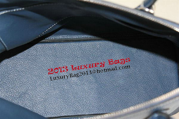 Hermes Bolide 37CM Calfskin Leather Tote Bags H509084 Royal Hermes Bolide 37CM Calfskin Leather Tote Bags H509084 Royal