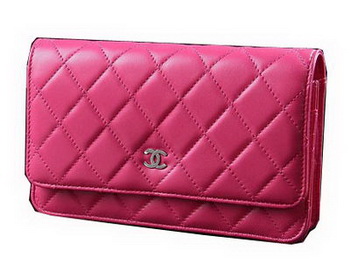 Chanel Matelasse Wallet Sheepskin Leater A31557 Rose Chanel Matelasse Wallet Sheepskin Leater A31557 Rose