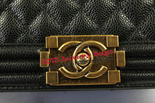 Boy Chanel Flap Shoulder Bags Black Original Cannage Pattern A67025 Gold Boy Chanel Flap Shoulder Bags Black Original Cannage Pattern A67025 Gold