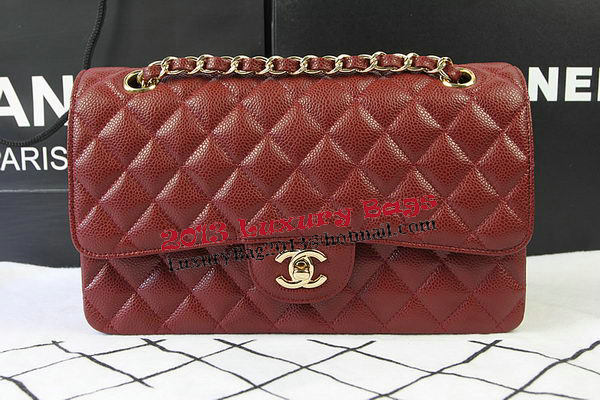 Chanel 2.55 Series Bags Burgundy Cannage Pattern Leather CFA1112 Gold Chanel 2.55 Series Bags Burgundy Cannage Pattern Leather CFA1112 Gold