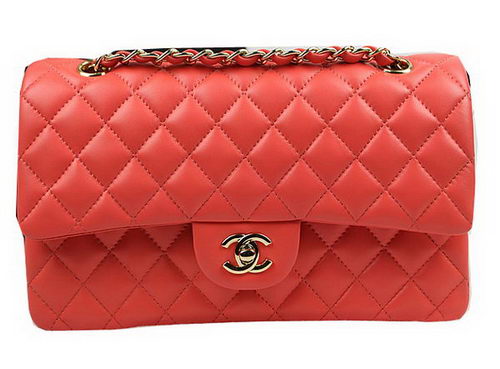 Chanel 2.55 Series Bags Orange Original Leather CFA1112 Gold Chanel 2.55 Series Bags Orange Original Leather CFA1112 Gold