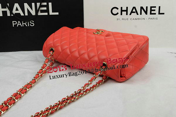 Chanel 2.55 Series Bags Orange Original Leather CFA1112 Gold Chanel 2.55 Series Bags Orange Original Leather CFA1112 Gold