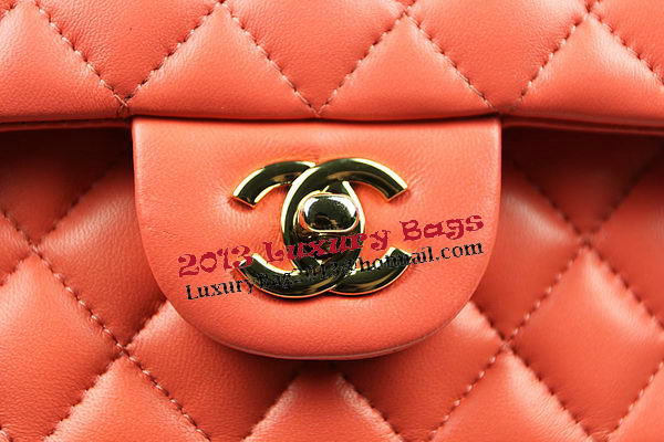 Chanel 2.55 Series Bags Orange Original Leather CFA1112 Gold Chanel 2.55 Series Bags Orange Original Leather CFA1112 Gold