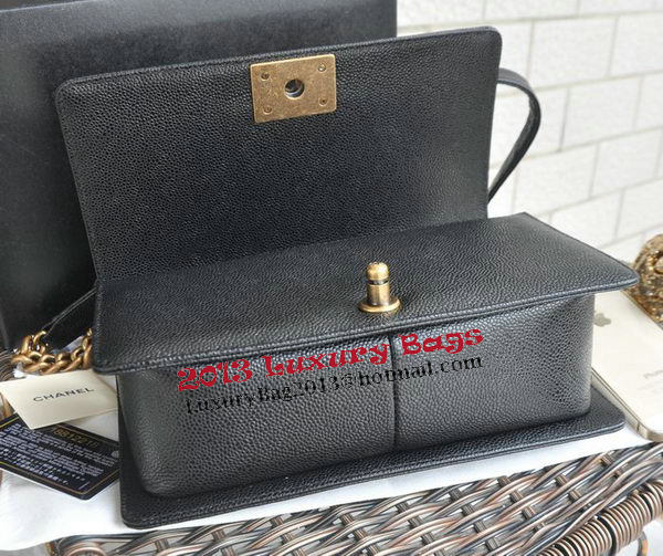 Chanel Boy Flap Shoulder Bags Black Cannage Pattern Leather A67086 Gold Chanel Boy Flap Shoulder Bags Black Cannage Pattern Leather A67086 Gold