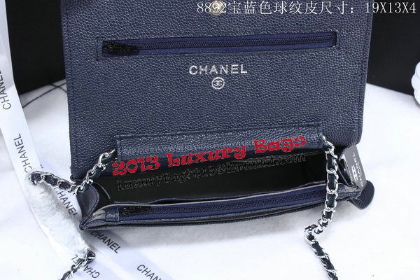 Chanel Cannage Pattern Leather Flap Shoulder Bag A8892 Royal Chanel Cannage Pattern Leather Flap Shoulder Bag A8892 Royal