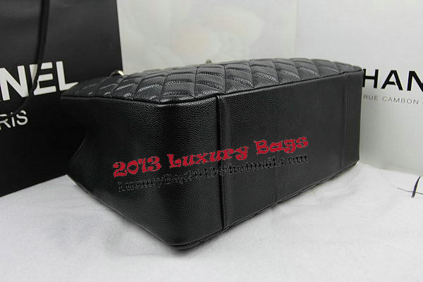 Chanel Classic Coco Bag Black GST Caviar Leather A50995 Silver Chanel Classic Coco Bag Black GST Caviar Leather A50995 Silver