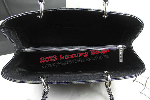 Chanel Classic Coco Bag Black GST Caviar Leather A50995 Silver Chanel Classic Coco Bag Black GST Caviar Leather A50995 Silver