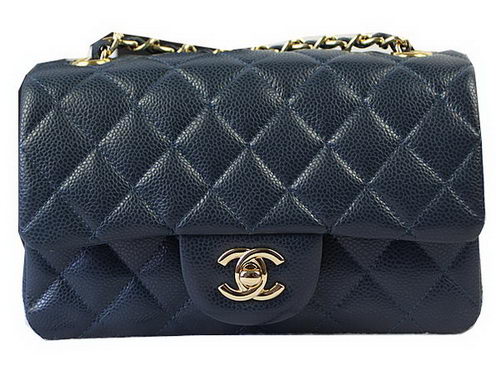 Chanel Classic MINI Flap Bag Royal Cannage Pattern CF1119 Gold Chanel Classic MINI Flap Bag Royal Cannage Pattern CF1119 Gold