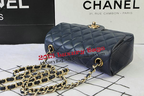 Chanel Classic MINI Flap Bag Royal Cannage Pattern CF1119 Gold Chanel Classic MINI Flap Bag Royal Cannage Pattern CF1119 Gold