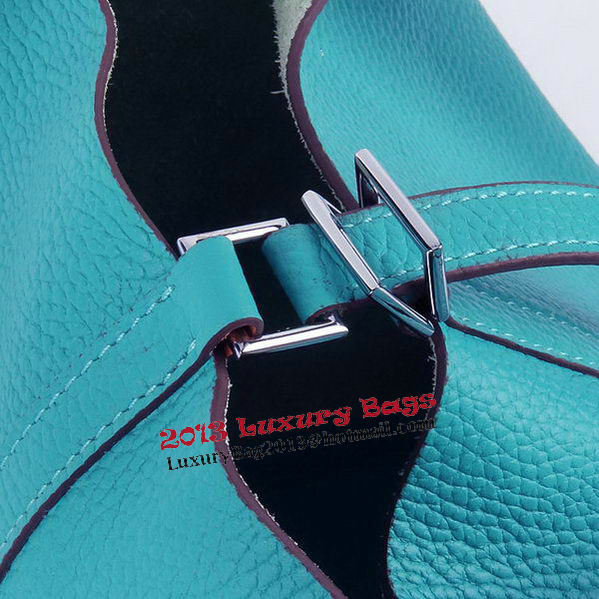 Hermes Picotin Lock MM Bags Clemence Leather H8616 Green Hermes Picotin Lock MM Bags Clemence Leather H8616 Green