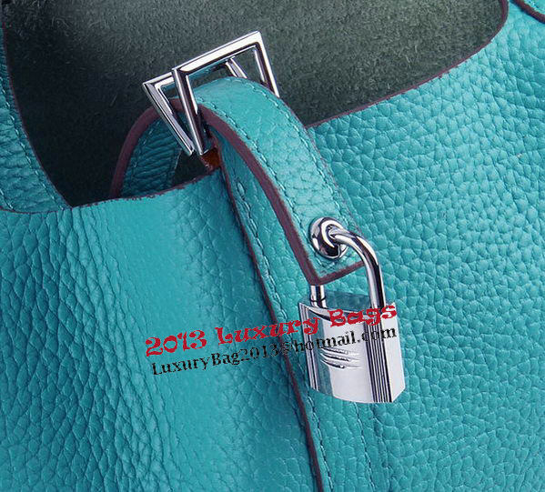 Hermes Picotin Lock MM Bags Clemence Leather H8616 Green Hermes Picotin Lock MM Bags Clemence Leather H8616 Green