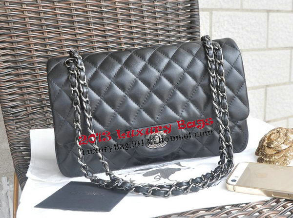 Chanel 2.55 Series Bags Sheepskin Leather A1117 Black Chanel 2.55 Series Bags Sheepskin Leather A1117 Black