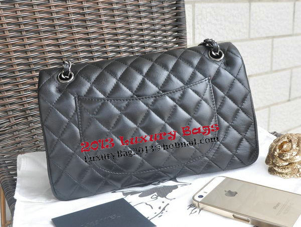 Chanel 2.55 Series Bags Sheepskin Leather A1117 Black Chanel 2.55 Series Bags Sheepskin Leather A1117 Black