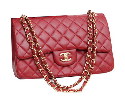 Chanel Jumbo Double Flaps Bags Original Lambskin Leather A36097 Burgundy Chanel Jumbo Double Flaps Bags Original Lambskin Leather A36097 Burgundy