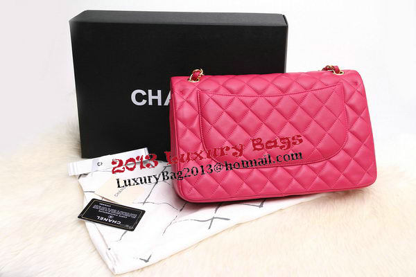 Chanel Jumbo Double Flaps Bags Original Lambskin Leather A36097 Rose Chanel Jumbo Double Flaps Bags Original Lambskin Leather A36097 Rose