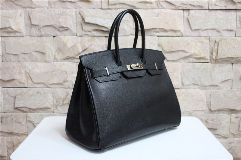 Hermes Birkin 35CM Tote Bag Clemence Leather H6089 Black/Rose/Pink/Green/Blue/Brown Hermes Birkin 35CM Tote Bag Clemence Leather H6089 Black/Rose/Pink/Green/Blue/Brown