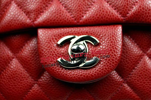 Chanel Classic MINI Flap Bag CF1115 Red Cannage Pattern Silver Chanel Classic MINI Flap Bag CF1115 Red Cannage Pattern Silver