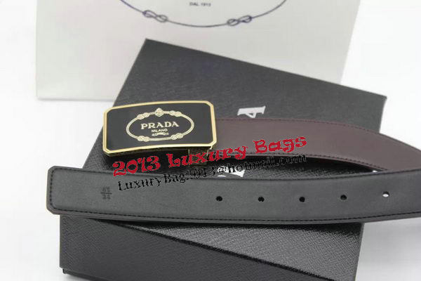 Prada 35mm Belt Calfskin Leather PB1128C Prada 35mm Belt Calfskin Leather PB1128C