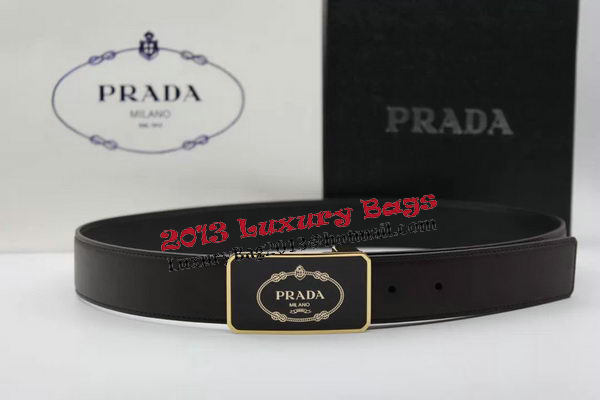 Prada 35mm Belt Calfskin Leather PB1128C Prada 35mm Belt Calfskin Leather PB1128C