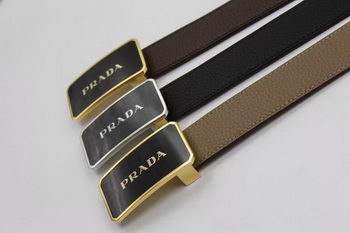 Prada 35mm Belt Calfskin Leather PB1128D Prada 35mm Belt Calfskin Leather PB1128D