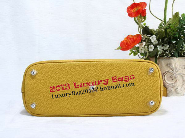 Hermes Bolide 31CM Calfskin Leather Tote Bags H509083 Yellow Hermes Bolide 31CM Calfskin Leather Tote Bags H509083 Yellow